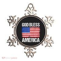 God Bless America Patriotic Happy 4th Of July Ornament thumb 0
