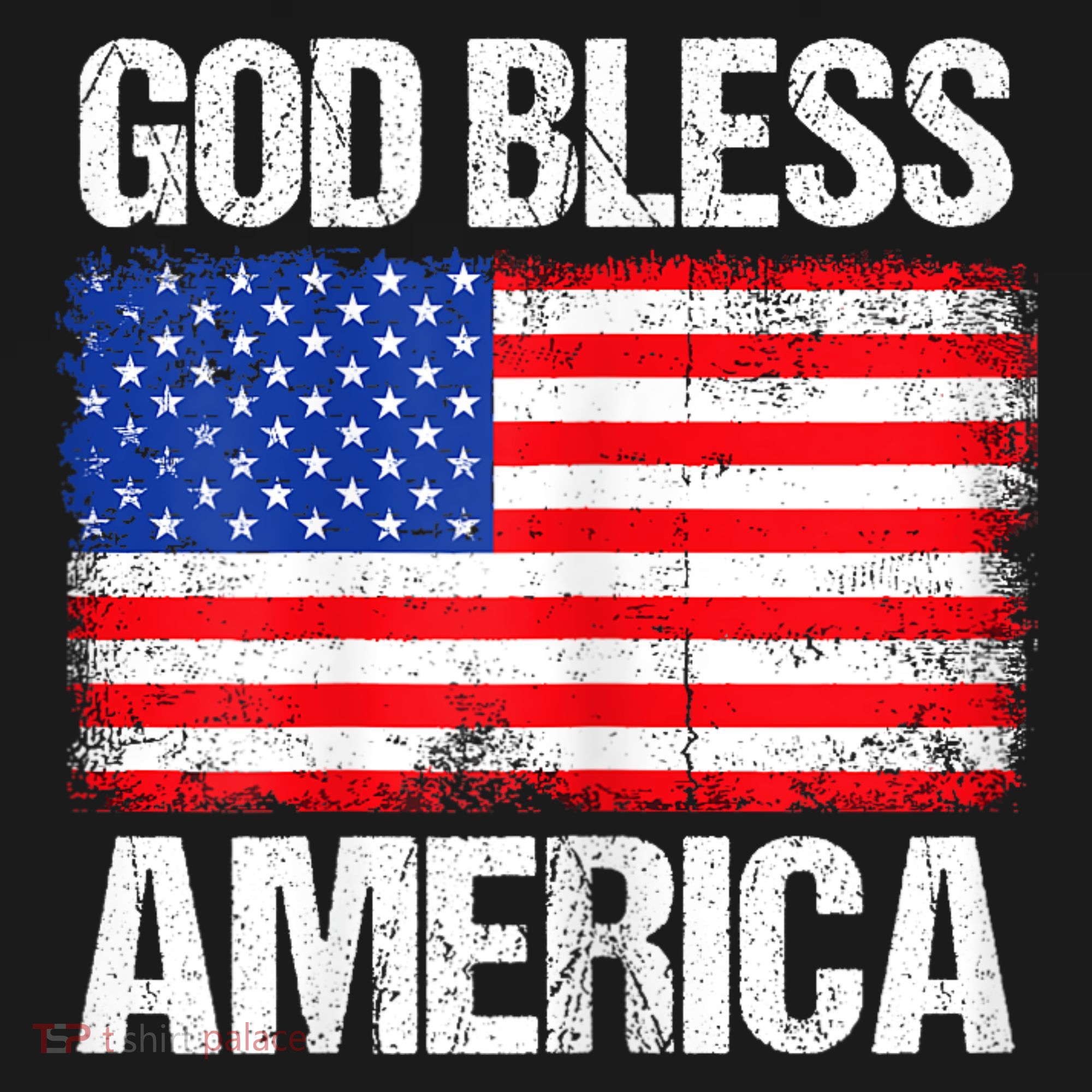 God Bless America Patriotic Happy 4th Of July Women's Tank Top