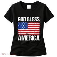 God Bless America Patriotic Happy 4th Of July Women's T-Shirt thumb 0