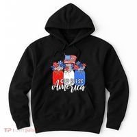 God Bless America Mason Jar Christian Hoodie thumb 0