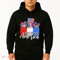 God Bless America Mason Jar Christian Hoodie thumb 2