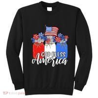 God Bless America Mason Jar Christian Sweatshirt thumb 0