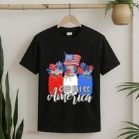 God Bless America Mason Jar Christian T-Shirt thumb 2