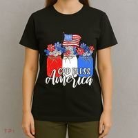 God Bless America Mason Jar Christian T-Shirt thumb 4
