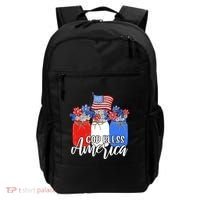 God Bless America Mason Jar Christian Backpack thumb 0