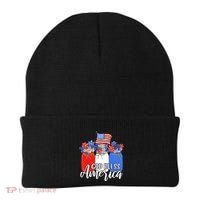 God Bless America Mason Jar Christian Beanie thumb 0