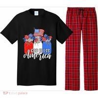 God Bless America Mason Jar Christian Pajama Set thumb 0
