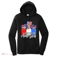 God Bless America Mason Jar Christian Women's Hoodie thumb 0