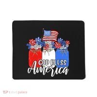 God Bless America Mason Jar Christian Mousepad thumb 0