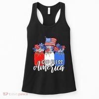 God Bless America Mason Jar Christian Women's Tank Top thumb 0