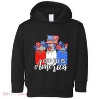 God Bless America Mason Jar Christian Toddler Hoodie thumb 0