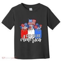 God Bless America Mason Jar Christian Toddler T-Shirt thumb 0