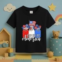 God Bless America Mason Jar Christian Toddler T-Shirt thumb 3