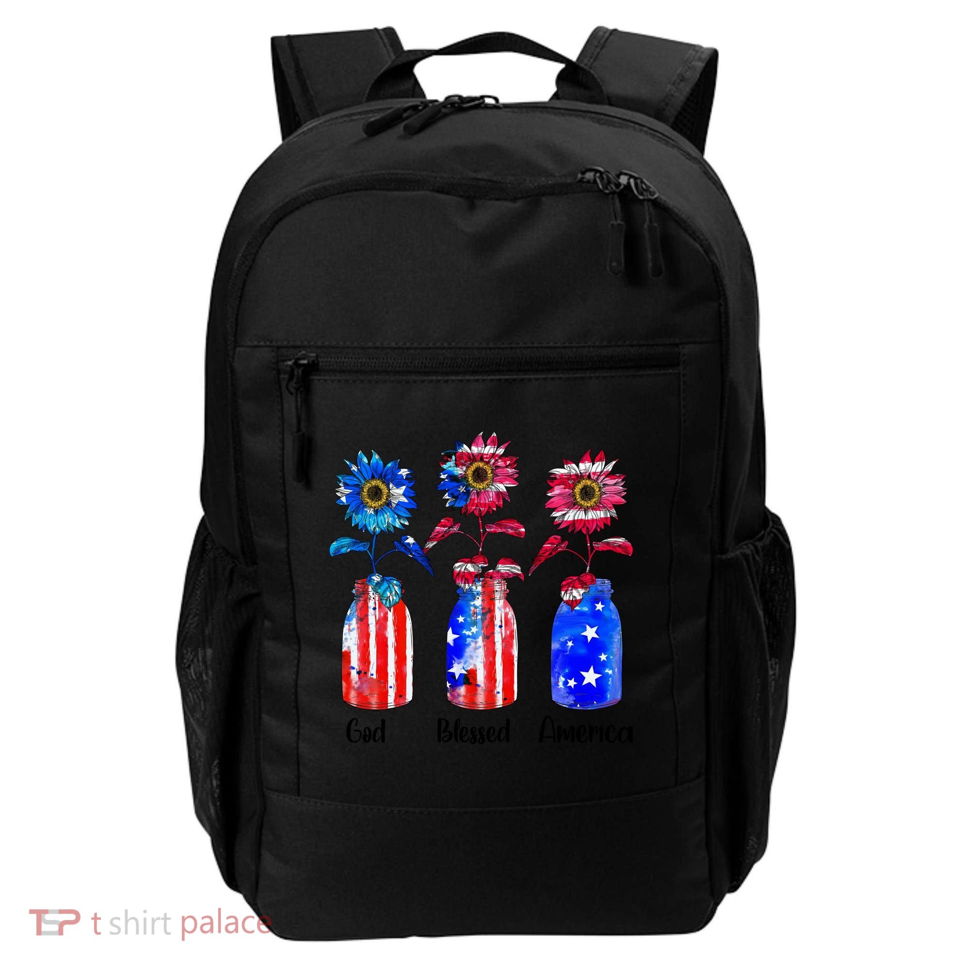God Blessed America July 4th Backpack