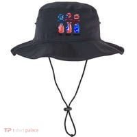 God Blessed America July 4th Bucket Hat thumb 0