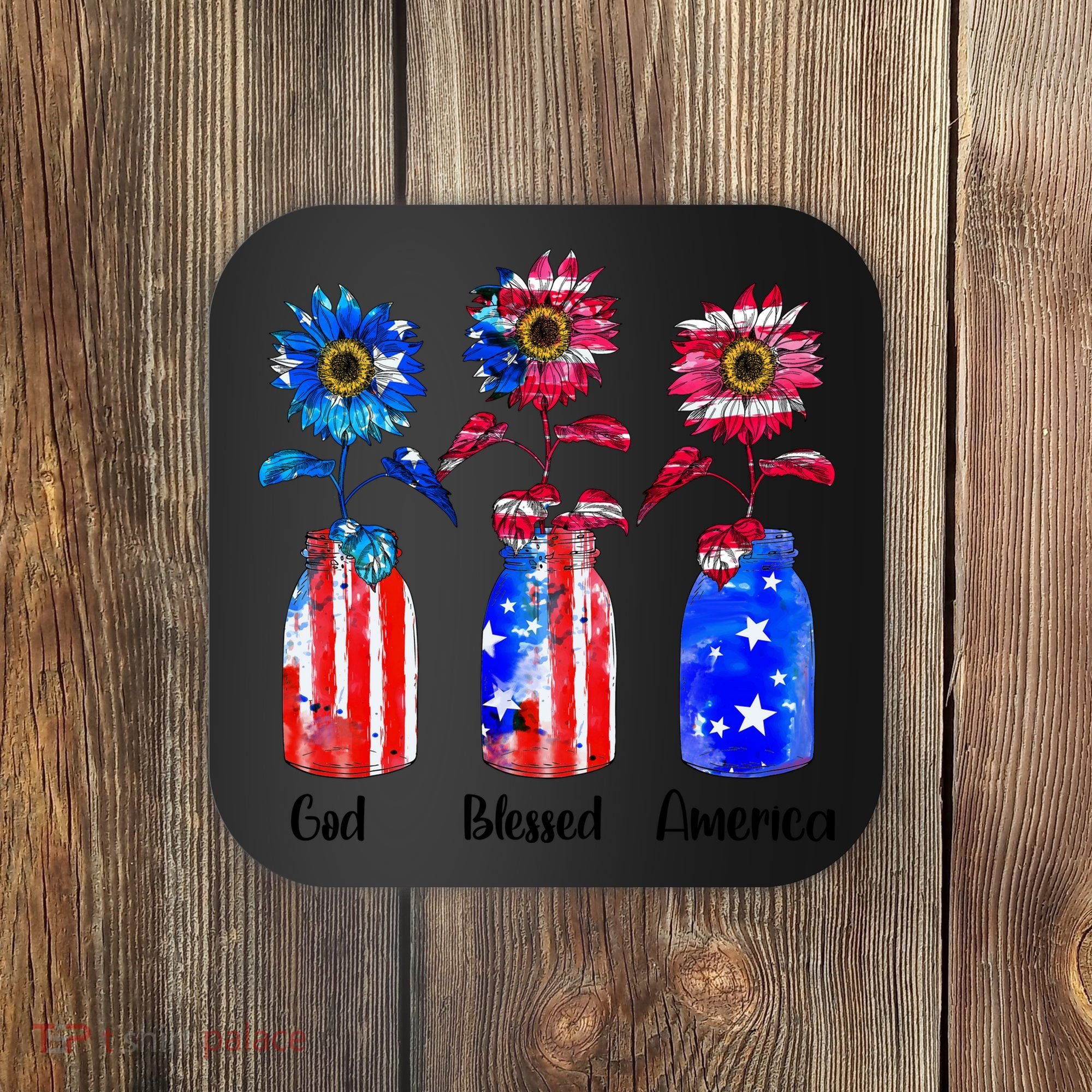 God Blessed America July 4th Coaster