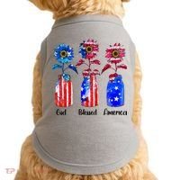 God Blessed America July 4th Doggie Tank thumb 0