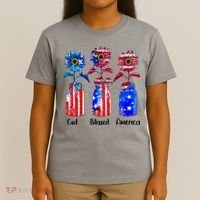 God Blessed America July 4th T-Shirt thumb 4