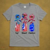 God Blessed America July 4th T-Shirt thumb 5