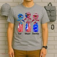 God Blessed America July 4th T-Shirt thumb 6