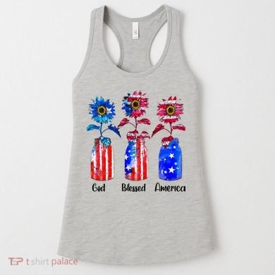 God Blessed America July 4th Women's Tank Top