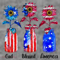 God Blessed America July 4th Toddler Hoodie thumb 2