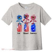 God Blessed America July 4th Toddler T-Shirt thumb 0