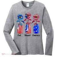 God Blessed America July 4th Women's Long Sleeve Shirt thumb 0