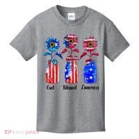 God Blessed America July 4th Kids T-Shirt thumb 0