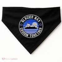 Glacier Bay Alaska Cruisin Together Family Or Group Ship Gift USA-Made Doggie Bandana thumb 0