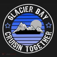 Glacier Bay Alaska Cruisin Together Family Or Group Ship Gift Bucket Hat thumb 4