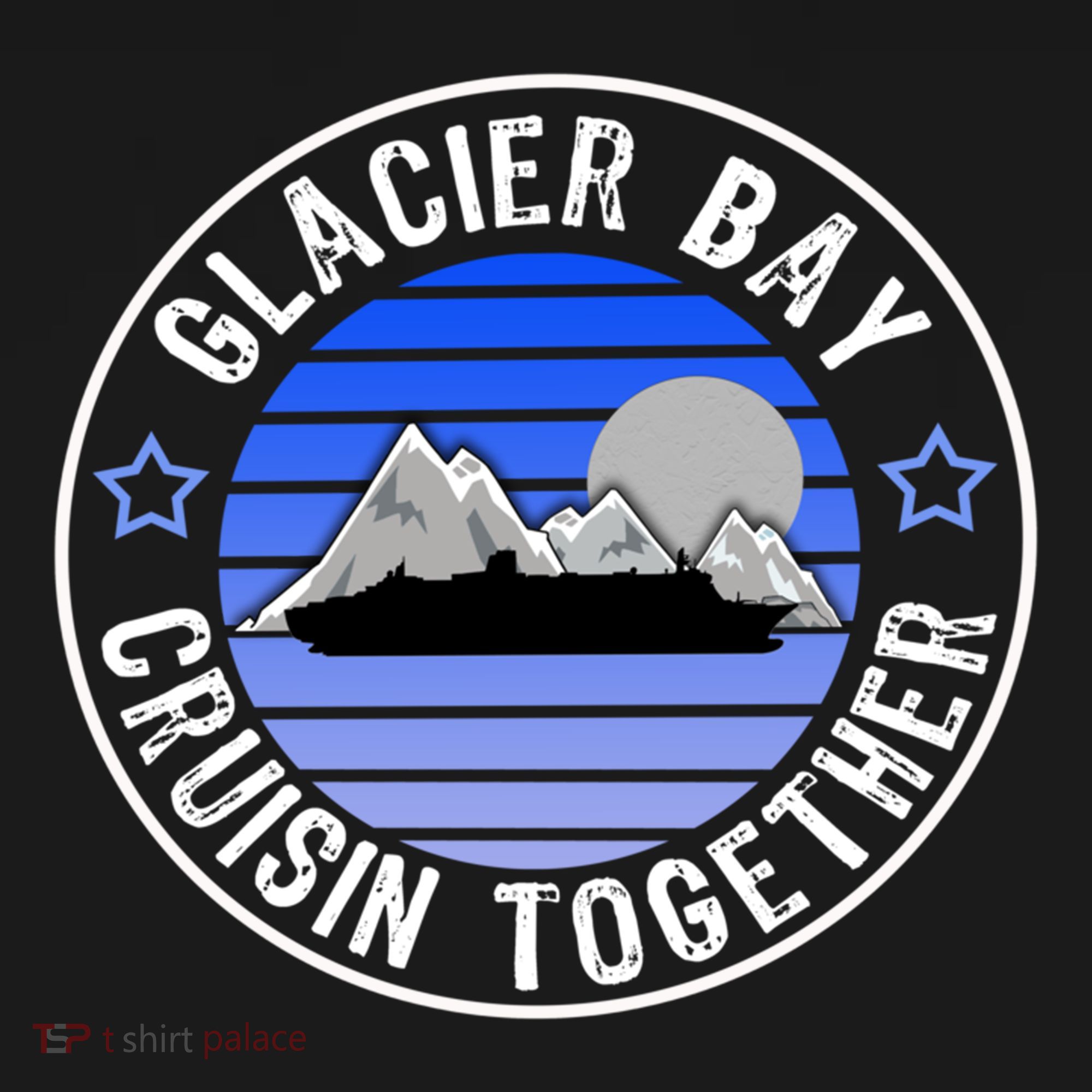 Glacier Bay Alaska Cruisin Together Family Or Group Ship Gift Women's Hoodie