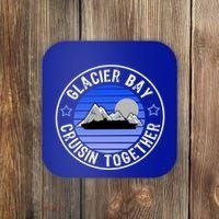 Glacier Bay Alaska Cruisin Together Family Or Group Ship Gift Coaster thumb 0