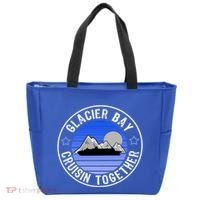 Glacier Bay Alaska Cruisin Together Family Or Group Ship Gift Tote Bag thumb 0