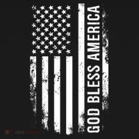 God Bless America Us Flag Cool Gift Doggie Tank thumb 4