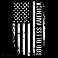 God Bless America Us Flag Cool Gift Hoodie thumb 7