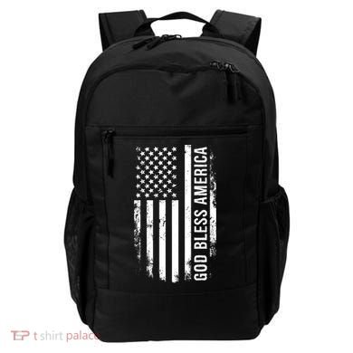 God Bless America Us Flag Cool Gift Backpack