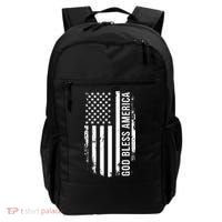 God Bless America Us Flag Cool Gift Backpack thumb 0