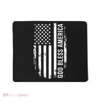 God Bless America Us Flag Cool Gift Mousepad thumb 0