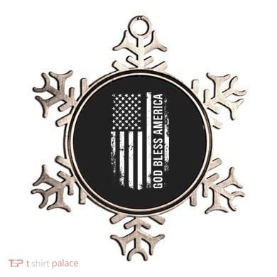 God Bless America Us Flag Cool Gift Ornament