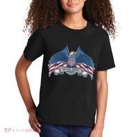 God Bless America Patriotic American Eagle USA Flag Kids T-Shirt thumb 2