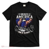 God Bless America Land Of The Free Because Of The Brave T-Shirt thumb 0