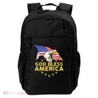 God Bless America Patriotic Bald Eagle United States Backpack thumb 0