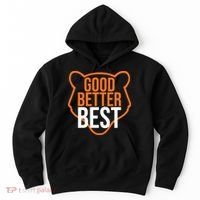 Good Better Best Bear Outline Motivation Hoodie thumb 0