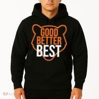 Good Better Best Bear Outline Motivation Hoodie thumb 2