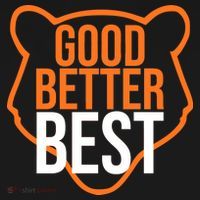 Good Better Best Bear Outline Motivation Backpack thumb 2