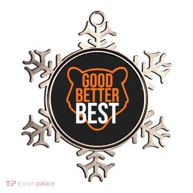 Good Better Best Bear Outline Motivation Ornament