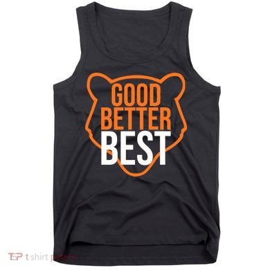 Good Better Best Bear Outline Motivation Tank Top