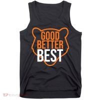 Good Better Best Bear Outline Motivation Tank Top thumb 0