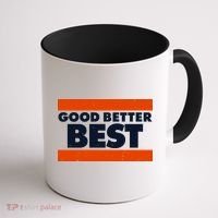 Good Better Best Slogan Bears Football Coffee Mug thumb 1